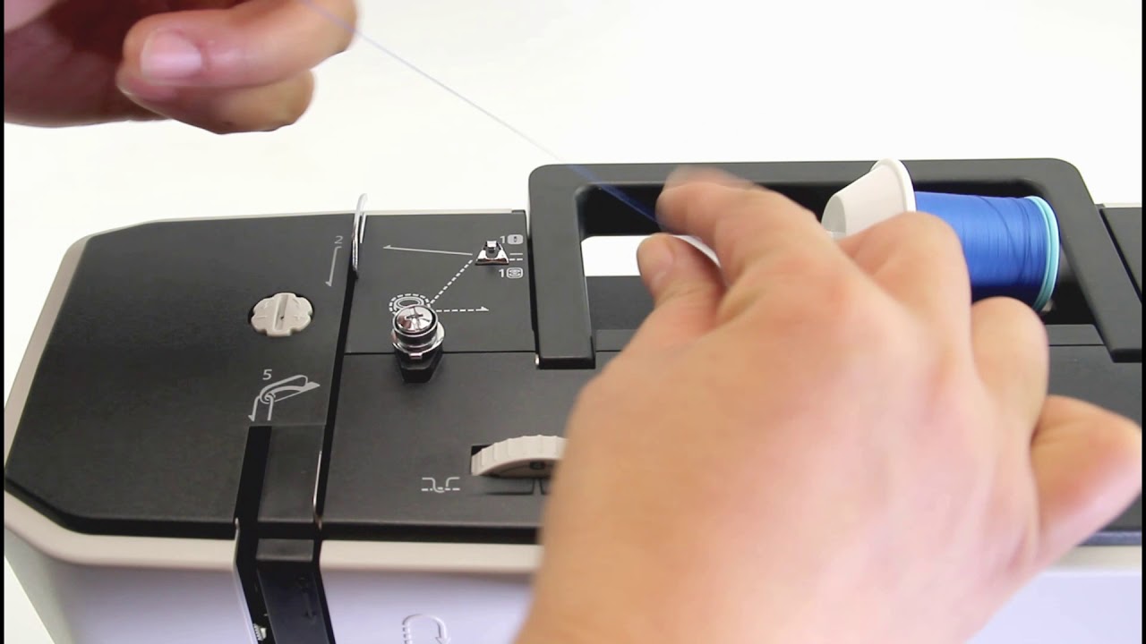 NECCHI Threading the Upper Thread / Q Series Tutorial