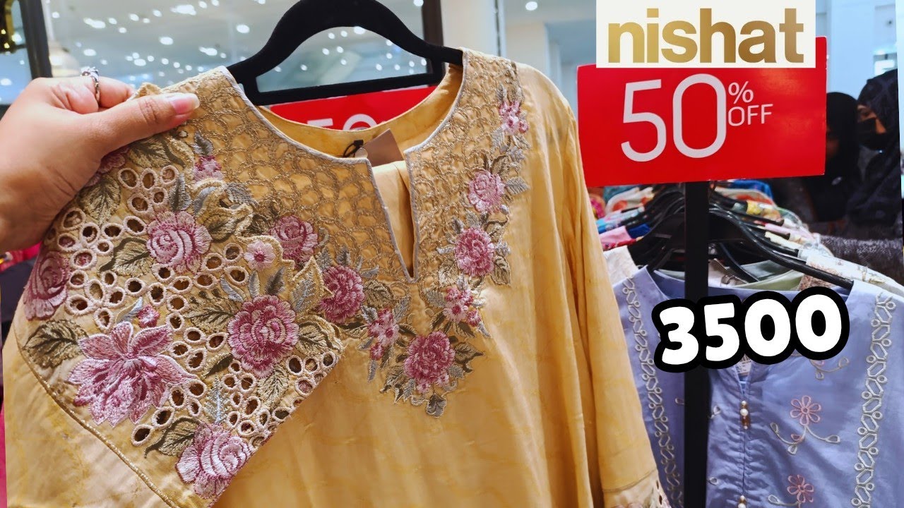 Nishat Collection in FLAT 50% OFF 😱 nishat sale 2025🔥♥️