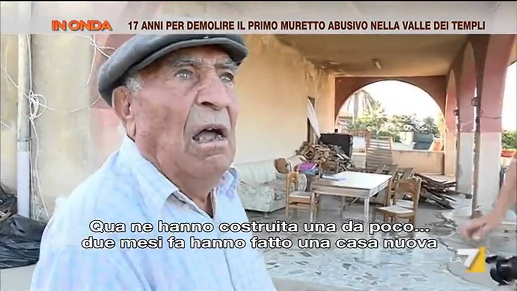 17 anni per demolire il primo muretto della valle dei Templi