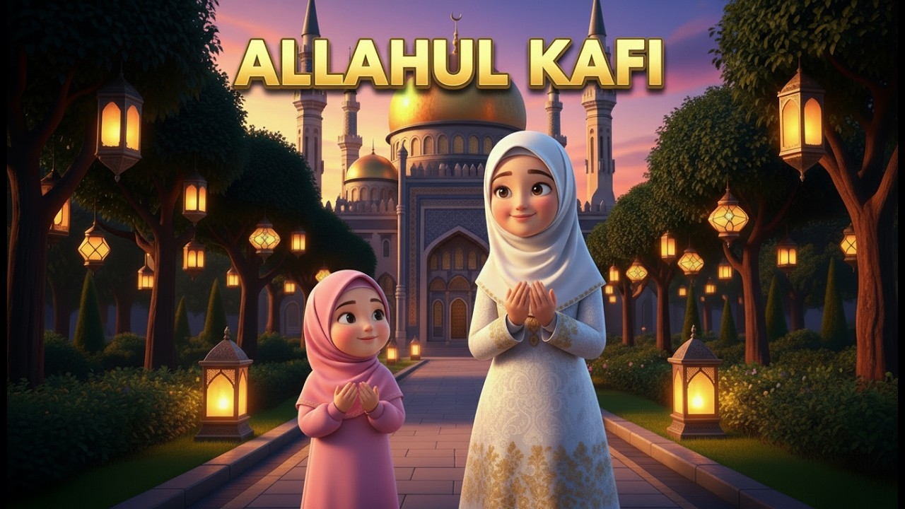 Allahul Kafi Rabbunal Kafi 🤲 Sholawat Penyejuk Hati | Anak TK PAUD BALITA Dunia Rayna Shafa
