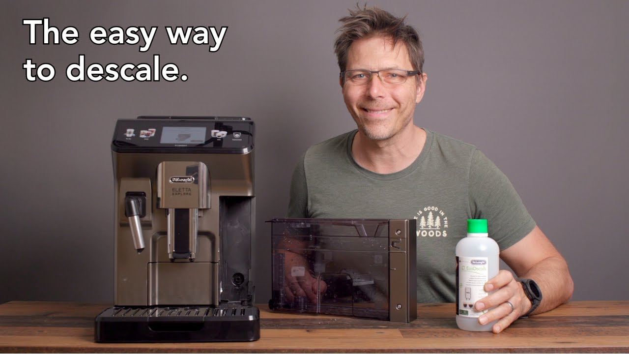 How to Descale the Delonghi Eletta Explore (and other Delonghi Superautomatics)