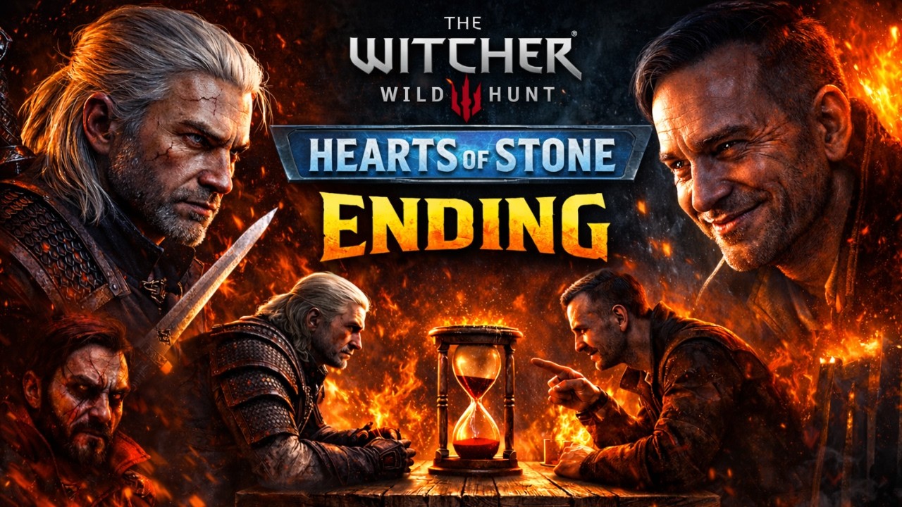 The Witcher 3: Hearts of Stone FULL STORY – Main Quest Ending | Geralt vs Gaunter O'Dimm