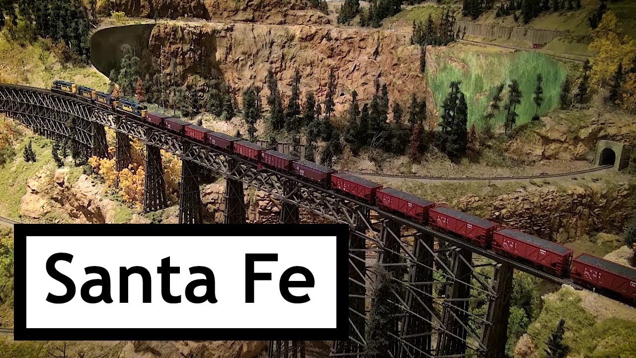 Santa Fe Coal Train at the Colorado Model Railroad Museum BNSF Days