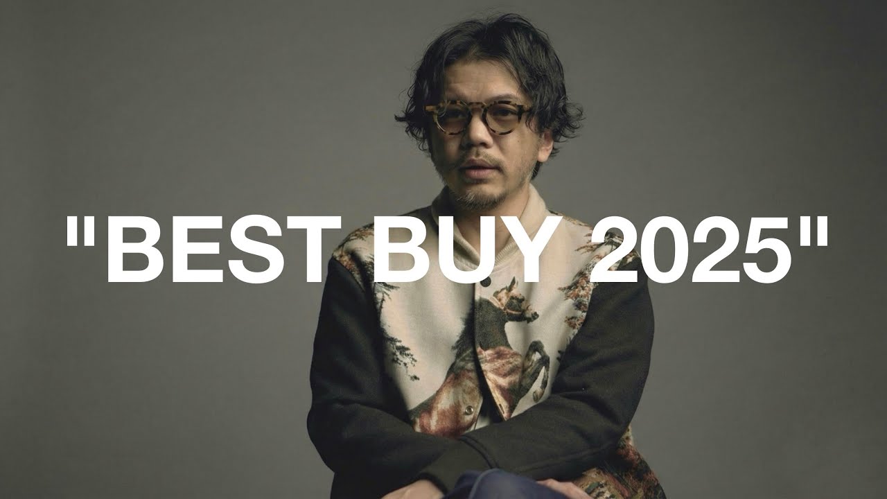 【ベストバイ2025】今年の購入品ランキング　メンズファッション