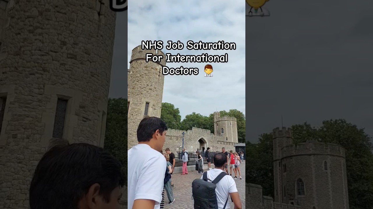 NHS UK JOB SATURATION FOR INTERNATIONAL DOCTORS?!😢 👨&zwj;⚕️ #doctor #shorts #plab #img