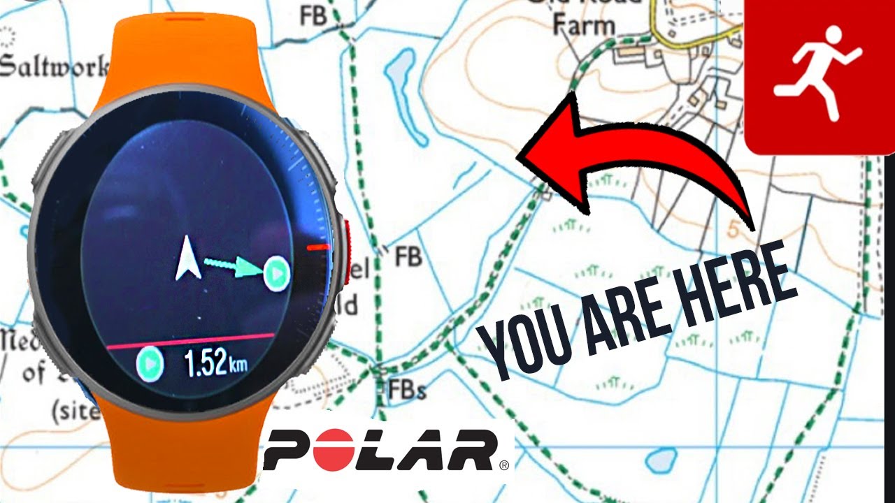 POLAR Vantage V: THE COMPASS FEATURE EXPLAINED & how to upload your route maps