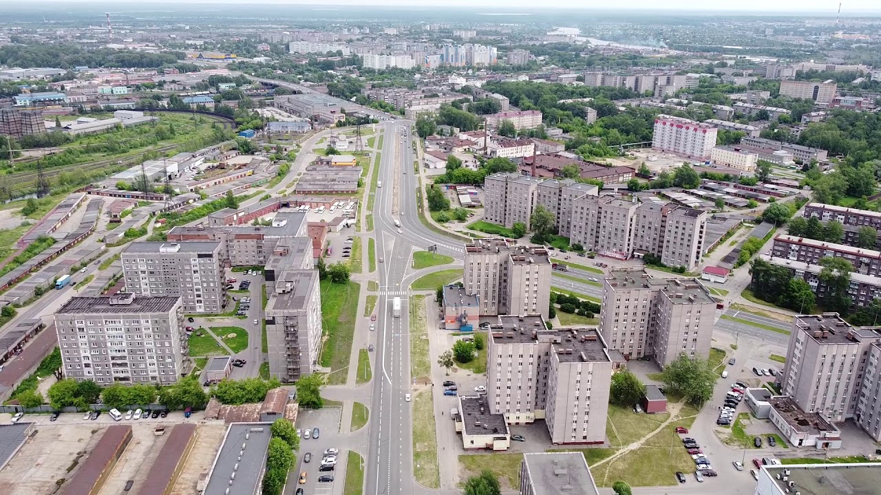 Череповец с высоты птичьего полета (DJI Mavic Mini)