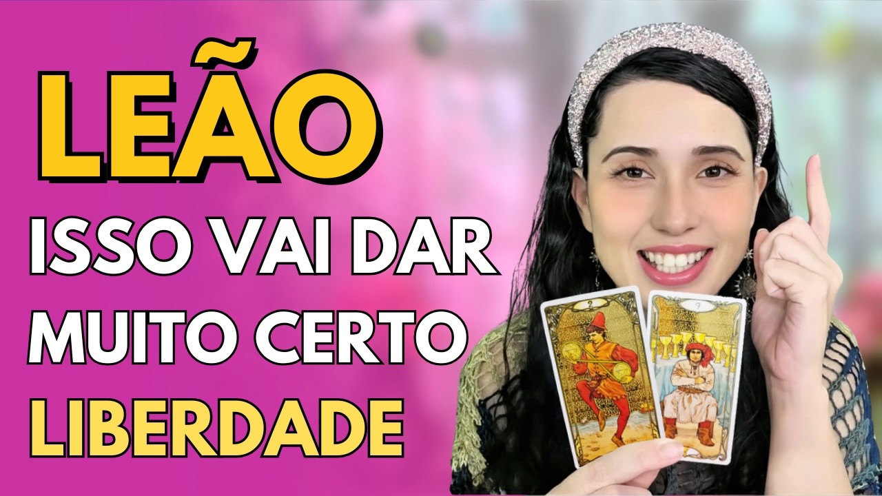 LEÃO♌️SURREAL ! NINGUÉM VAI TE SEGURAR A SORTE ESTÁ AO SEU LADO E SUA ATITUDE ABRE CAMINHOS