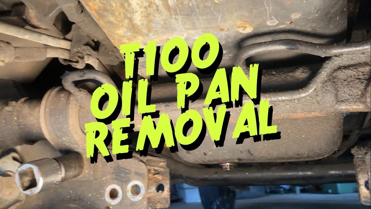 1996 Toyota T100 Oil Pan Removal :: 3400 V6 5VZ FE Oil Pan
