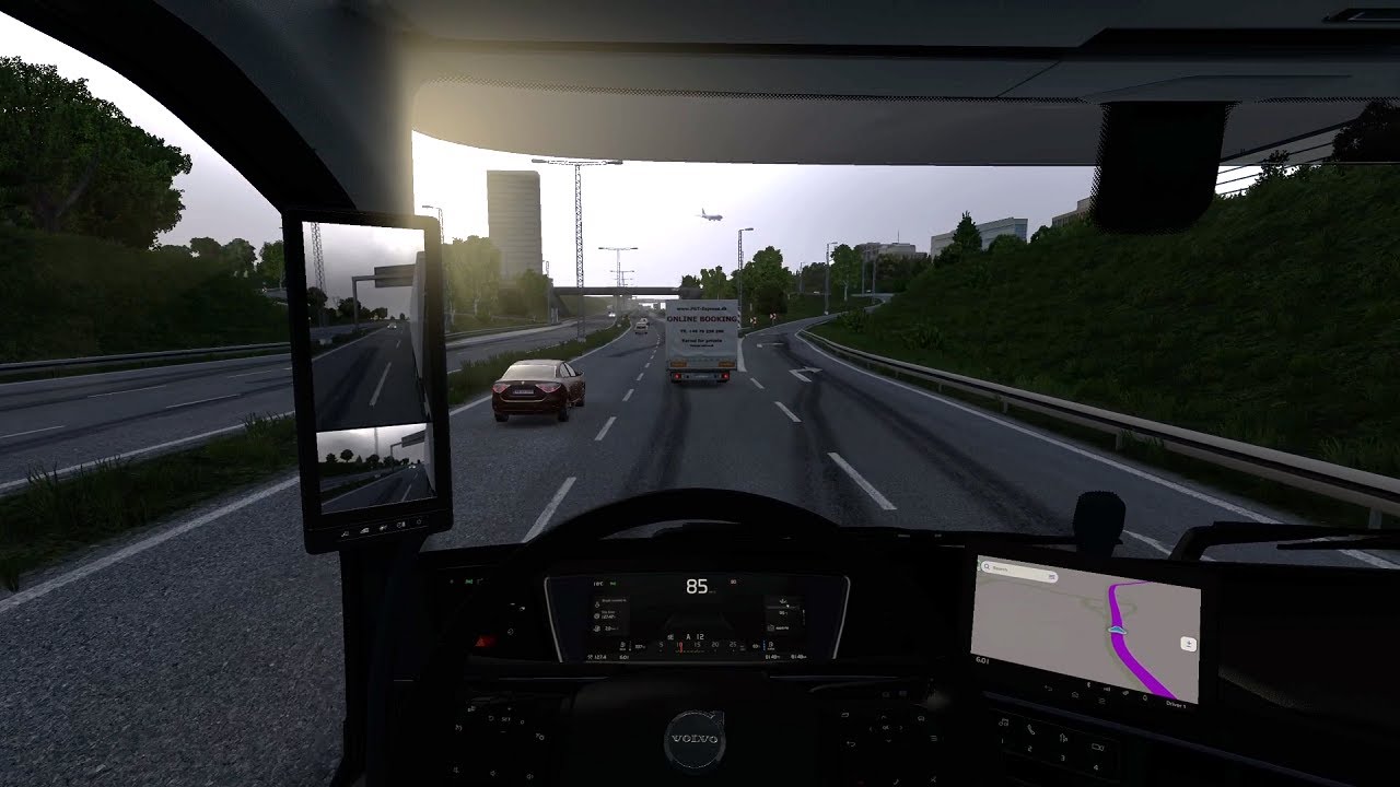 Euro Truck Simulator 2 - Lisboa ➡ Kalmar - 3313km, 8 pays