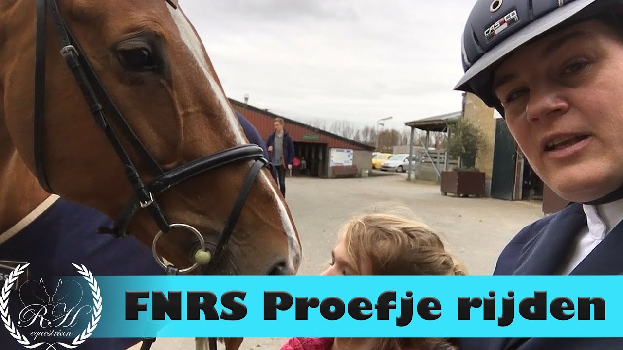 FNRS proefje rijden - F5B - Wedstrijd - Hart voor Paarden - maart 2016