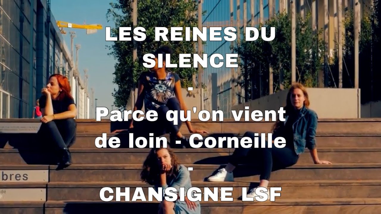 Parce qu'on vient de loin - Corneille (COVER CHANSIGNE LSF)