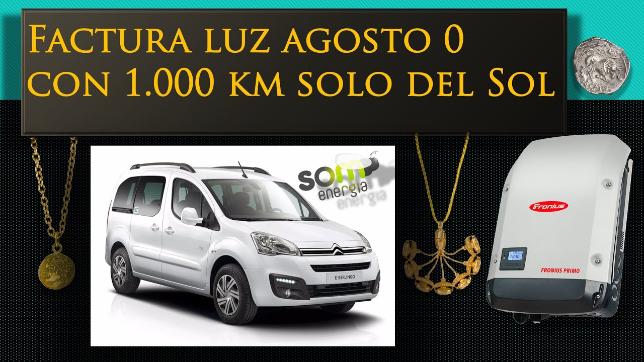 Factura luz 0 con Berlingo Eléctrica
