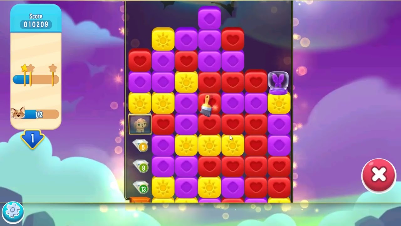 Pet Rescue Saga Level 9291 - NO BOOSTERS | SKILLGAMING ✅