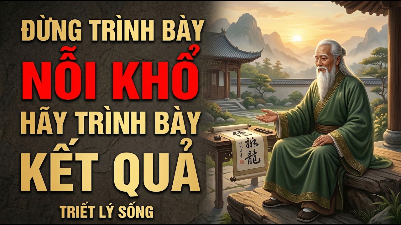 CỔ NHÂN DẠY: Đừng Trình Bày Nỗi Khổ—Hãy Trình Bày Kết Quả | Triết Lý Sống | Cổ Nhân Audio