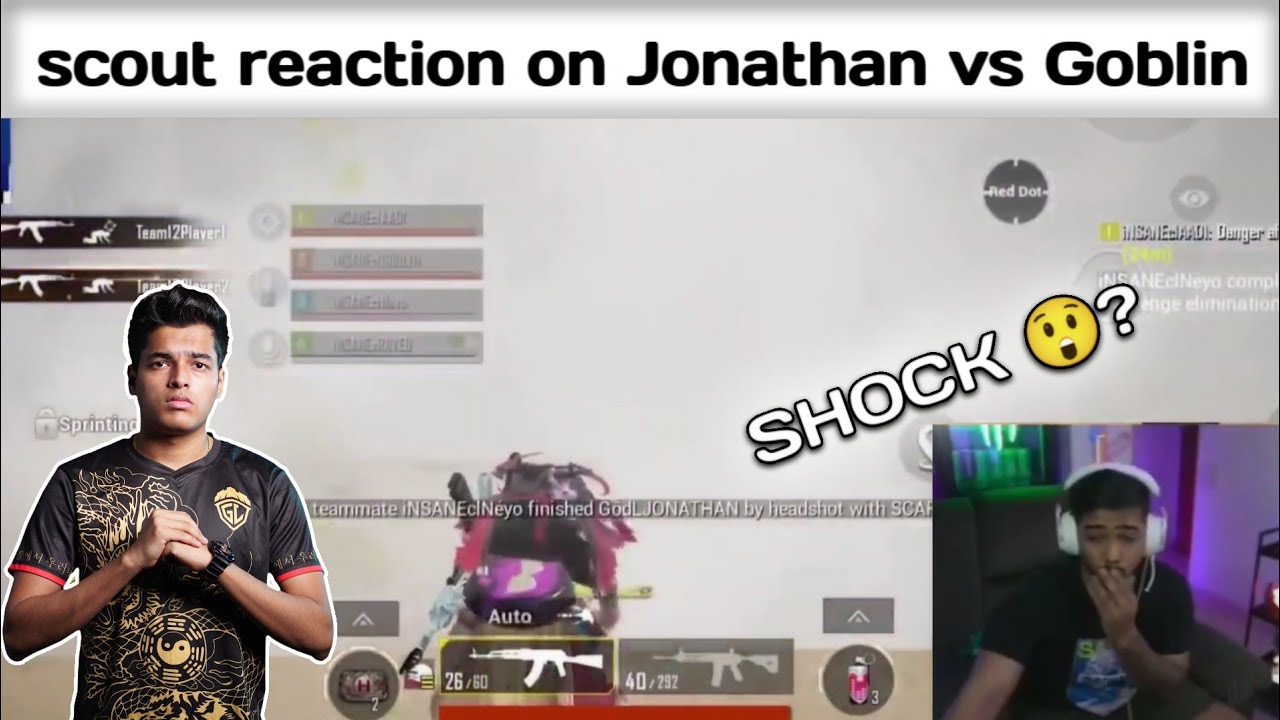 JONATHAN VS GOBLIN 👺 | 1VS1. SCOUT REACTION | Jonny GOD | SCOUT SHOCK 😲