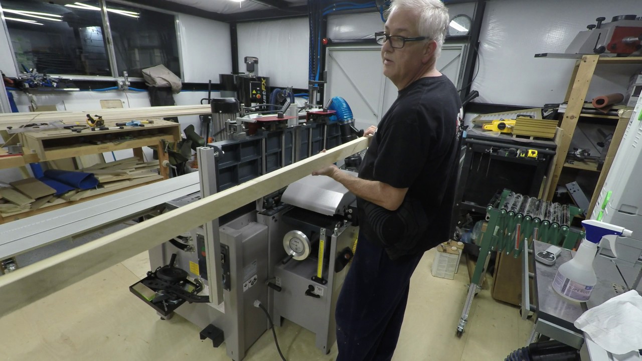 Planing boards on Felder Hammer C3 31