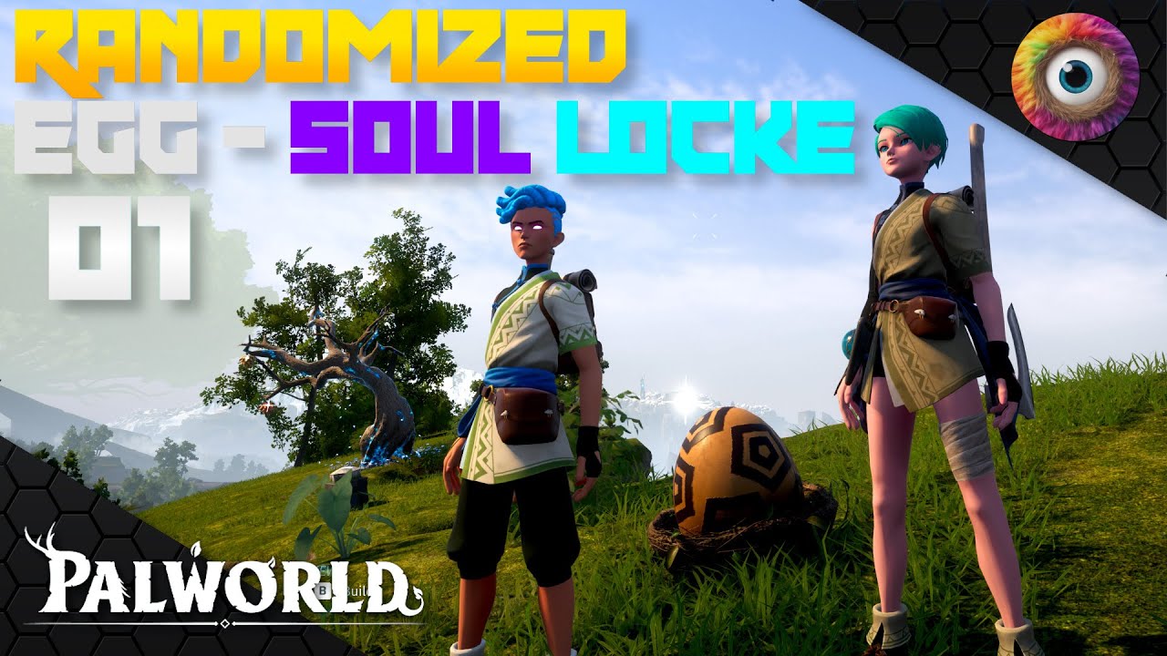 THE FIRST EVER PALWORLD EGG - SOUL LOCKE! With my wife.