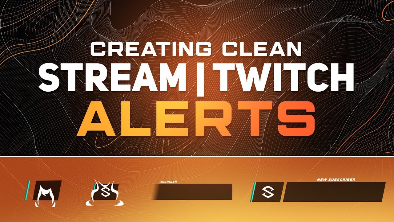 PS/AE Tutorial: Creating Animated Clean Stream/Twitch Alerts
