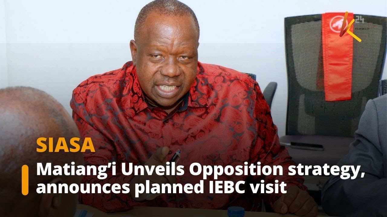 Matiang’i Unveils Opposition strategy, announces planned IEBC visit