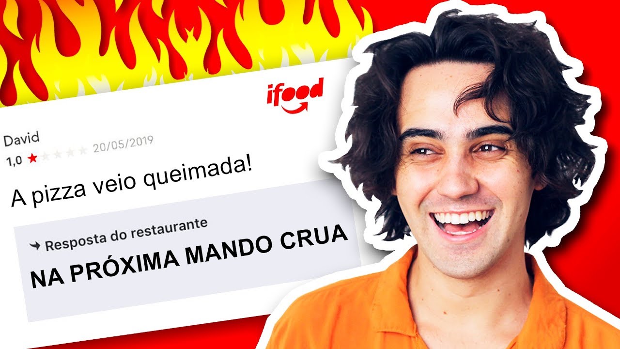 AS CONVERSAS MAIS ENGRAÇADAS DO IFOOD