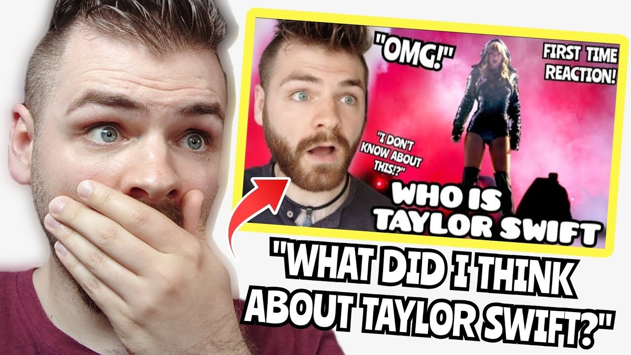 REACTING to my FIRST EVER TAYLOR SWIFT REACTION!!