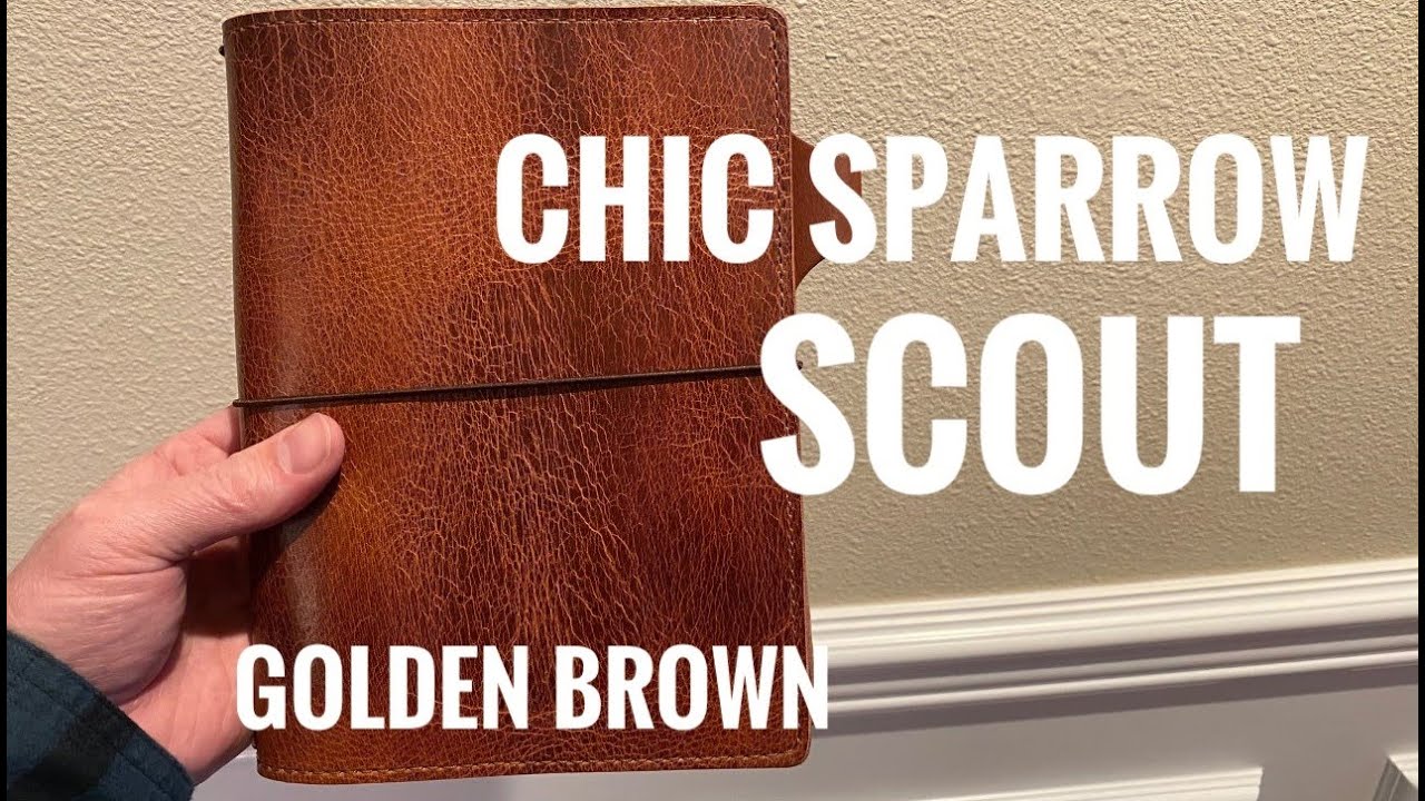 Chic Sparrow Scout A5 Golden Brown Unboxing