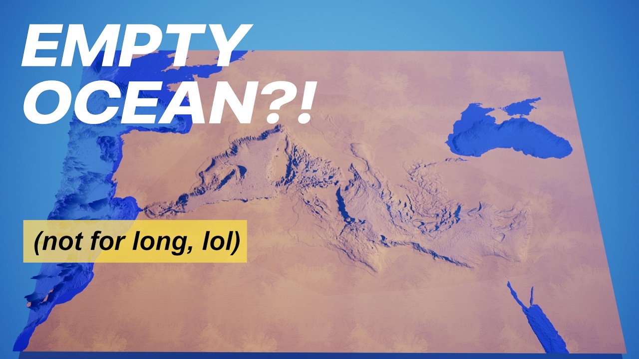 Занклский потоп: как наполнилось Средиземное море