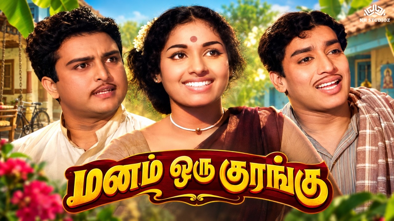 Manam Oru Kurangu (மனம் ஒரு குரங்கு) 1967 Full Movie HD | Muthuraman, AVM Rajan தமிழ் திரைப்படம்