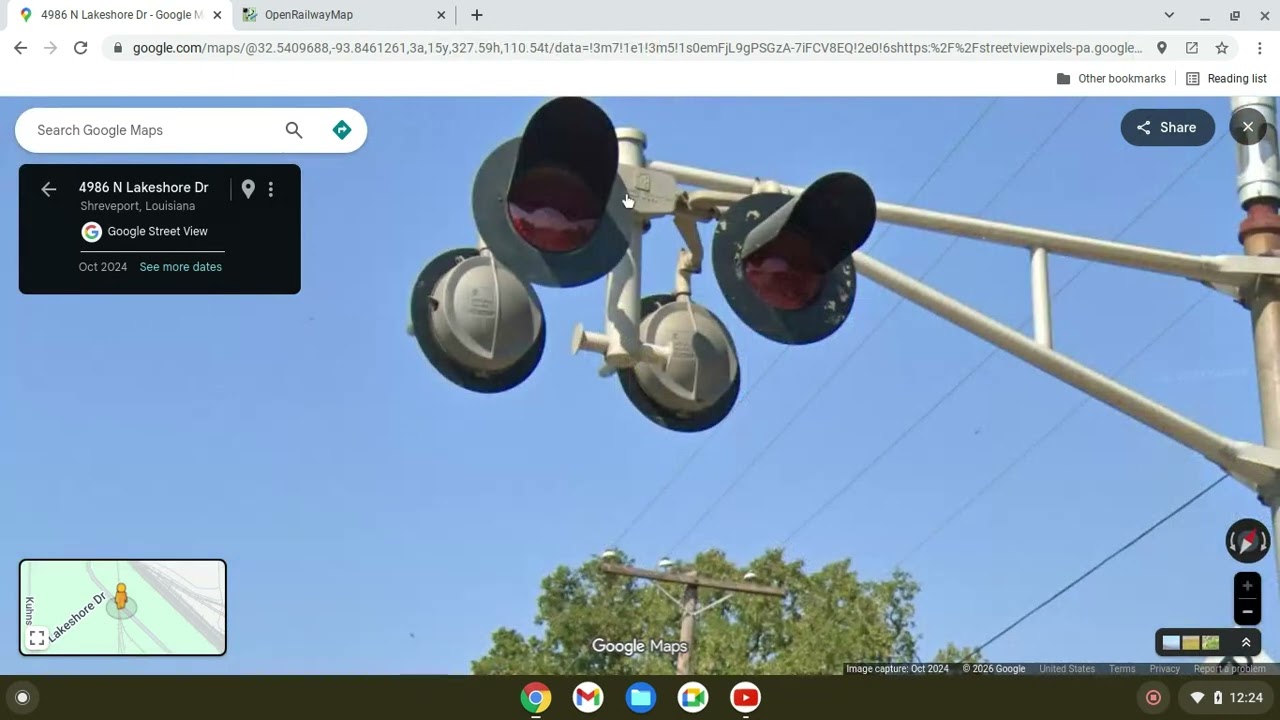North Lakeshore Drive Railroad Crossing Tour #railroad #railroadcrossing #tour