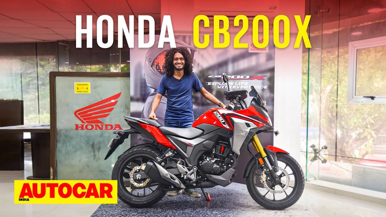 Honda CB200X walkaround - It's a Hornet 2.0 ready for an adventure | First Look | Autocar India