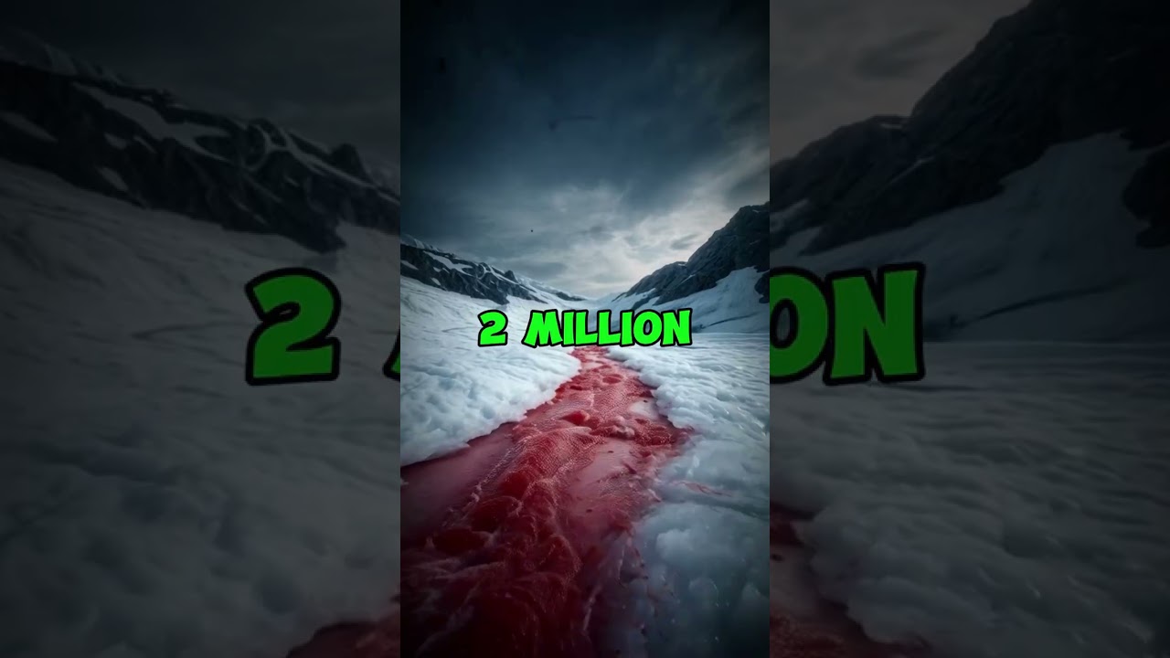 Why This Ice Has Been Bleeding For 100 Years