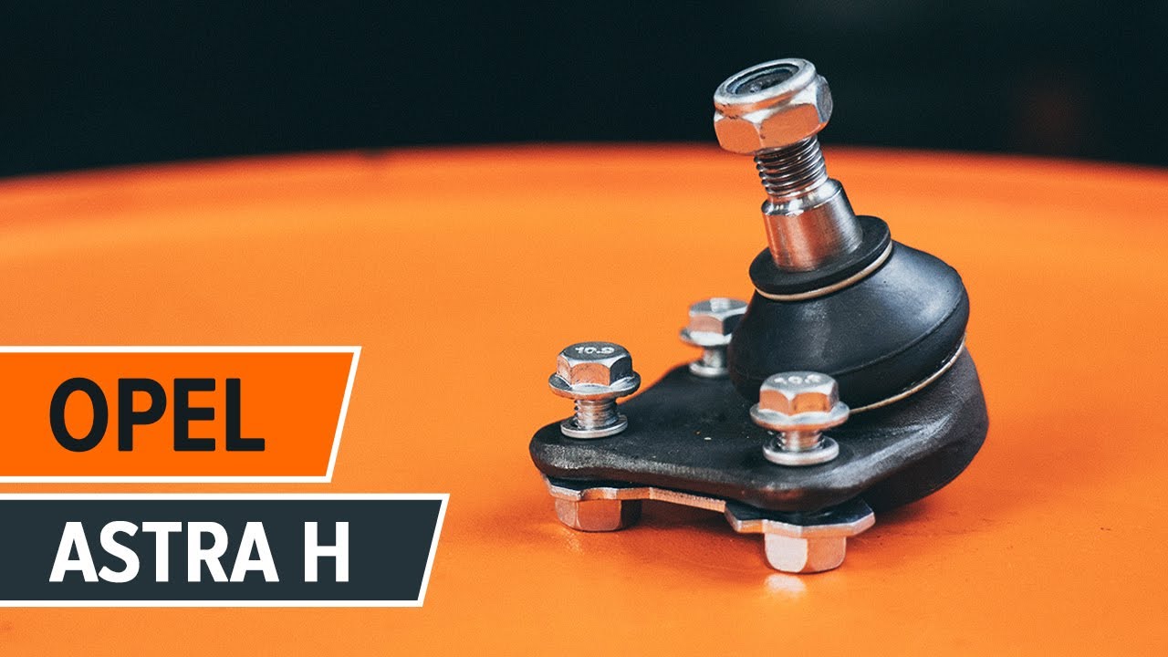 How to change a ball joint OPEL ASTRA H TUTORIAL | AUTODOC