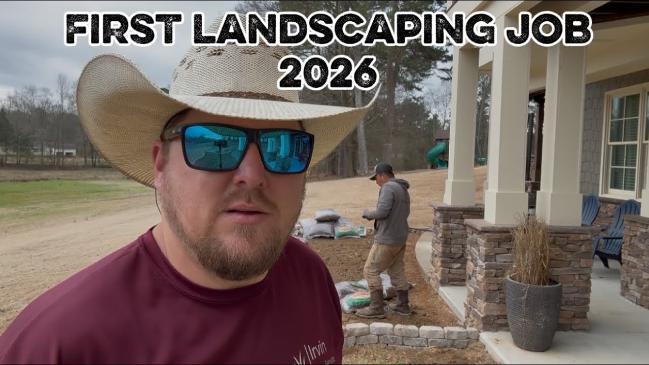 Come Watch Me Make Two Flower Beds with Retaining Wall Borders. 