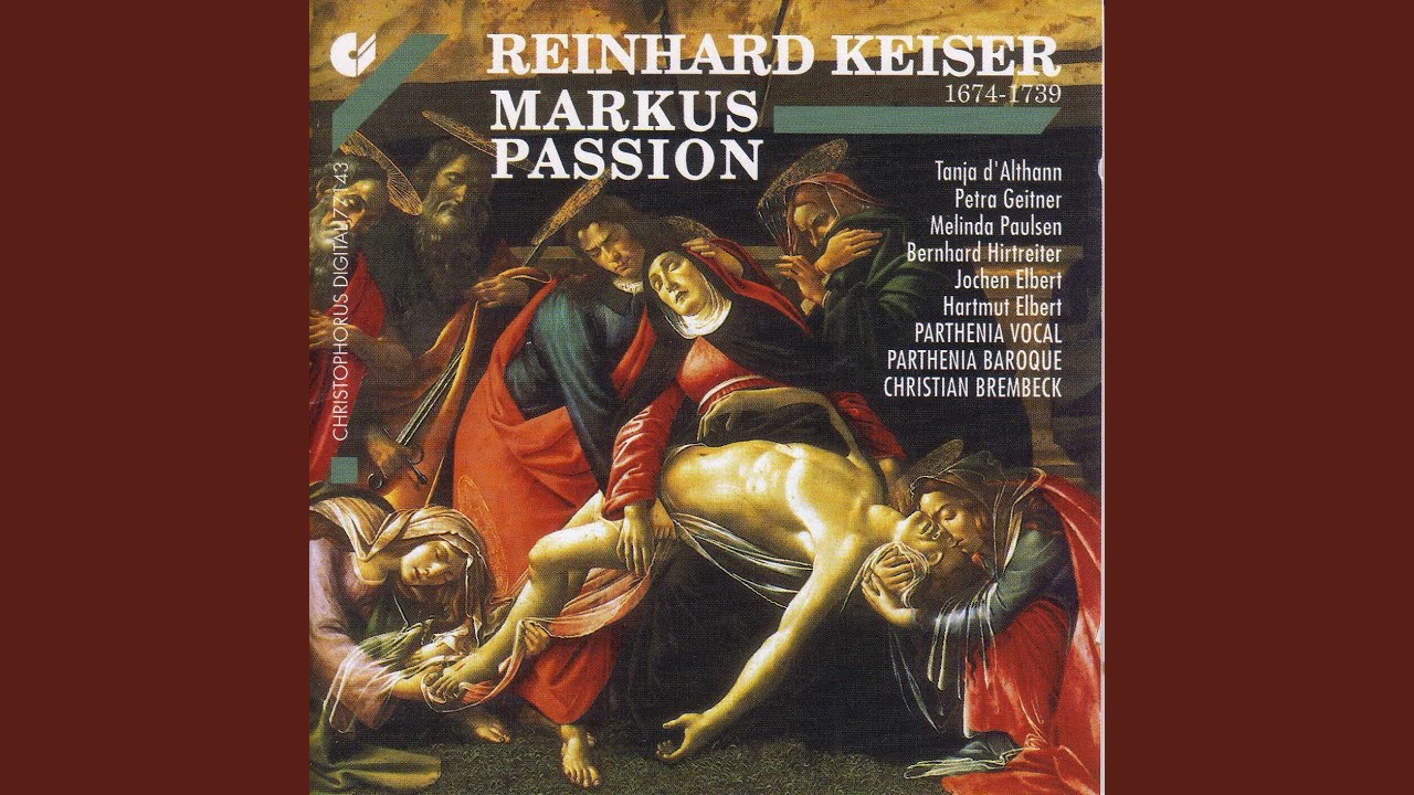 Markus Passion (St. Mark Passion) : Part I: Sinfonia