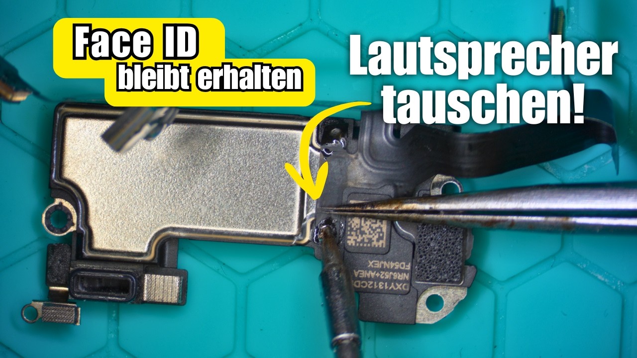 iPhone 12 Pro Ohrlautsprecher tauschen ohne Face ID Verlust