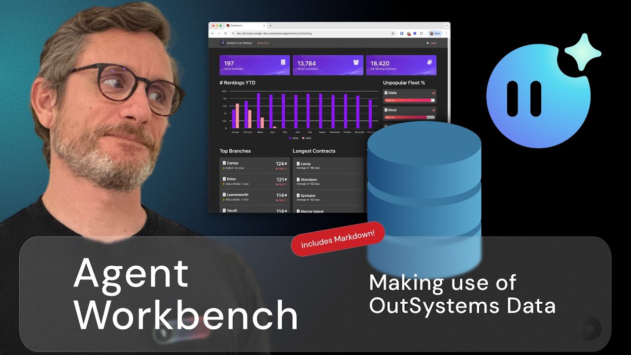 Agent Workbench: Using OutSystems Data