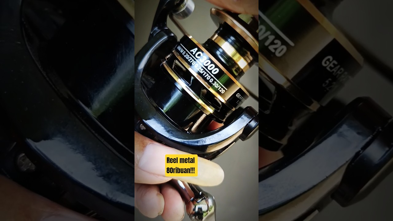 reel metal deukio AC 2000-7000 Belinya lewat link dibioprofile🔥 #fishing #mancing
