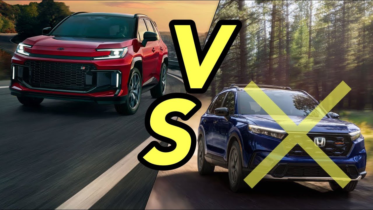 Toyota RAV4 Hybrid против Honda CR-V Hybrid! Сравнивать нельзя!