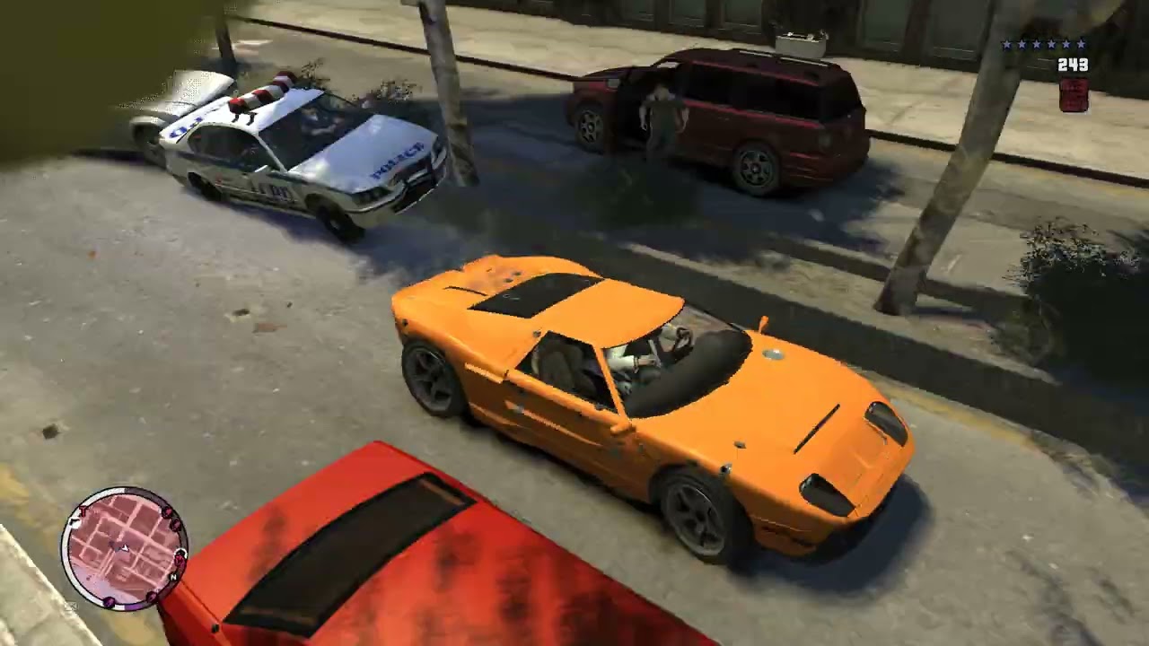 GTA 4 TBoGT - Triads Building Shootout + Six Star Escape