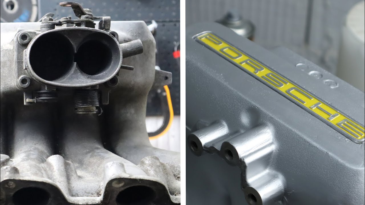 Intake Manifold & Throttle Body Restoration  // 1985 Porsche 924 Restoration Project // Part 22