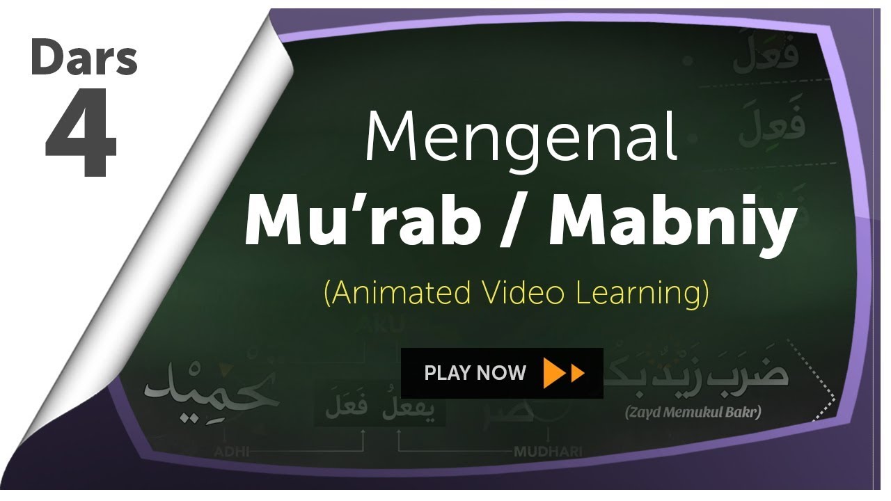 #4 Mengenal Mu'rab/Mabniy | Belajar Nahwu: Animated Learning