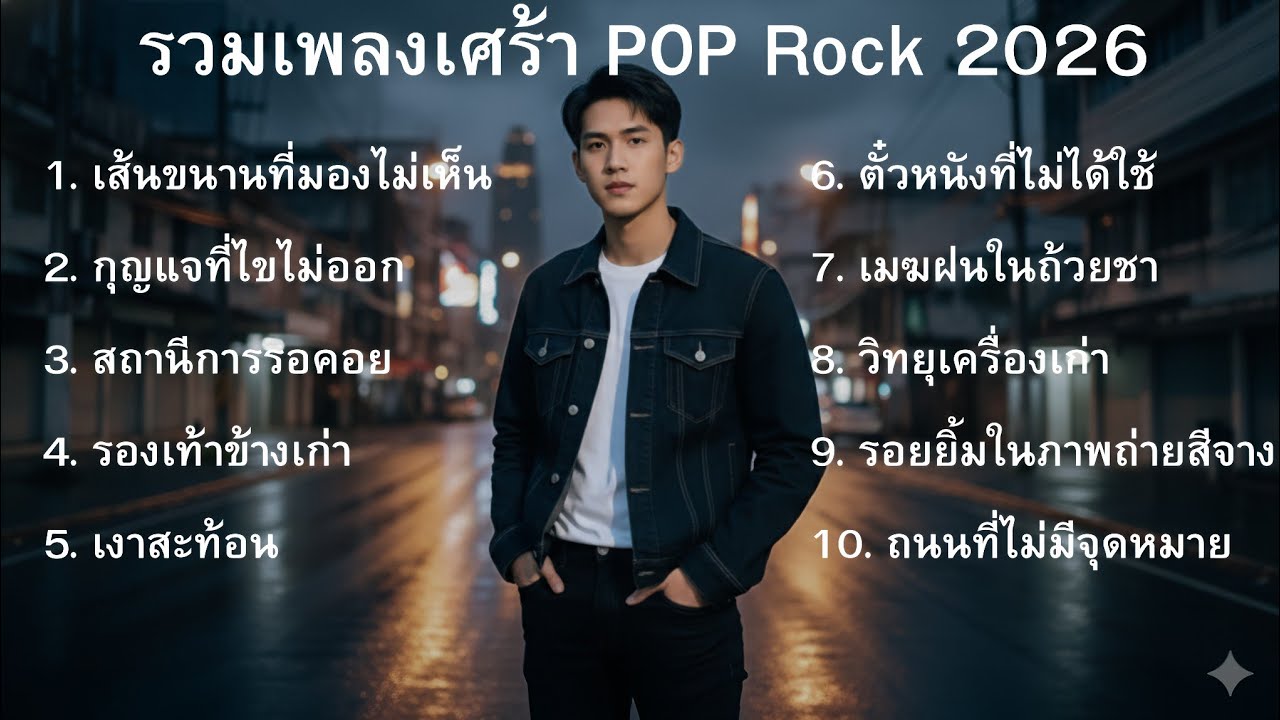 รวมเพลงป็อบร็อคเศร้า ชุดที่15 |  รวมเพลงไทยเศร้า