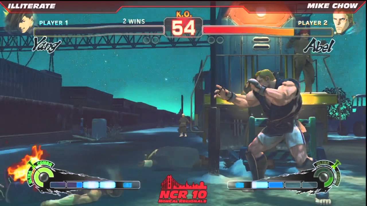NCRX Day 2 - Illitereate vs Mike Chow - SSF4: AE2012 Top 16