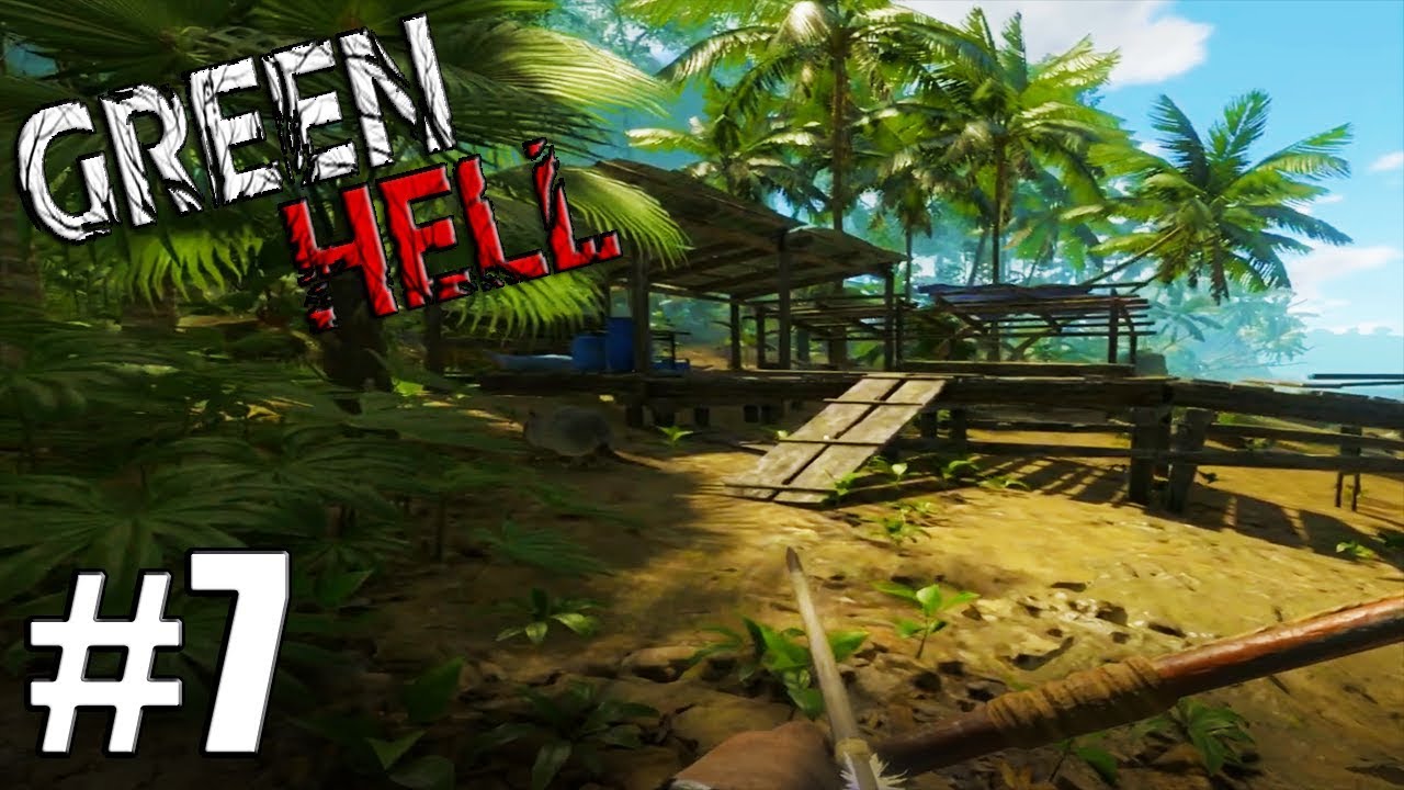 Green Hell - Weapon Rack Blueprints & Mysterious Fishing Dock! - Part 7