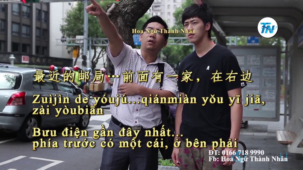 Hỏi Đường - Từ Chỉ Phương Vị Bằng Tiếng Trung 问路对话