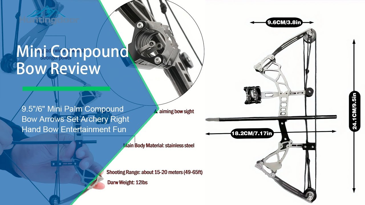 Mini Compound Bow Review #archery #arrows #boxing #bowhunting #hunting #huntingdoor