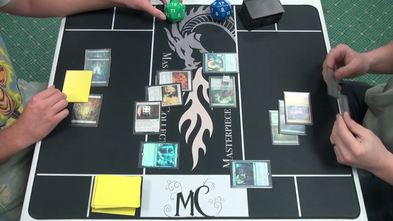 Azorius Enchantments 🔵⚪ против Simic Merfolk 🔵🟢 | Pioneer 26.03.07 | Раунд 3