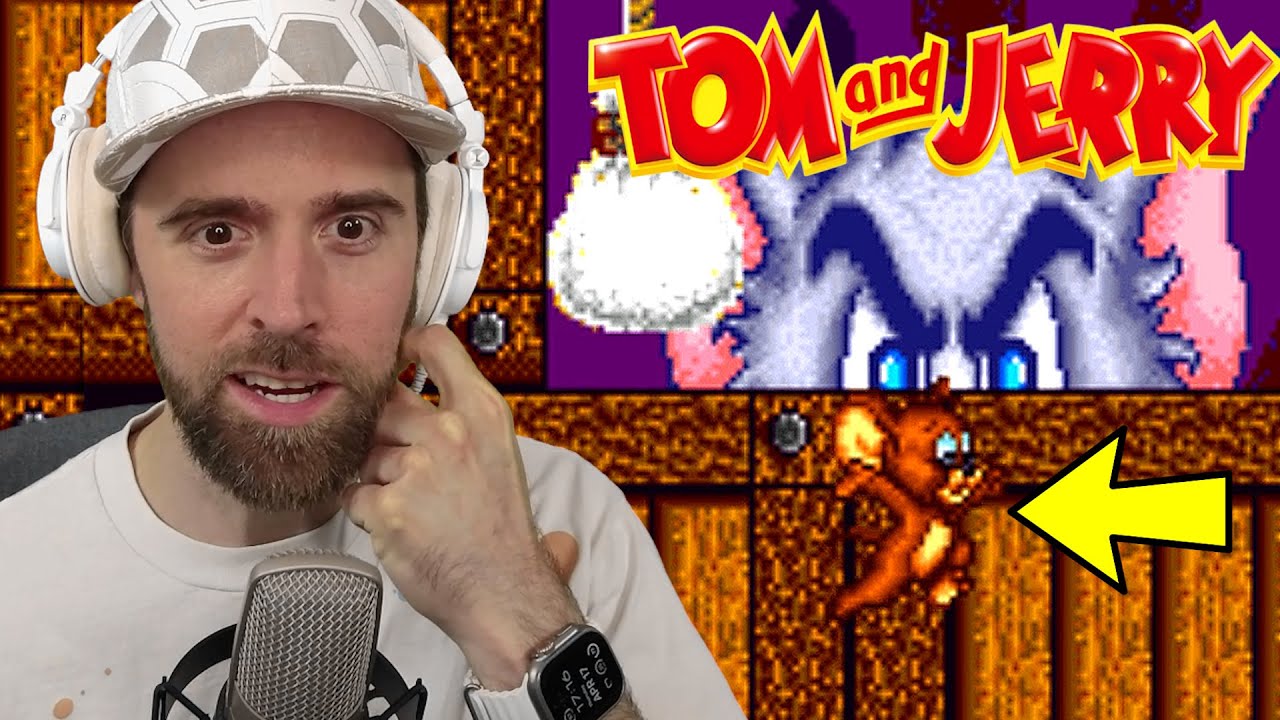 Tom & Jerry (SNES) is a BIZARRE Platforming Game.