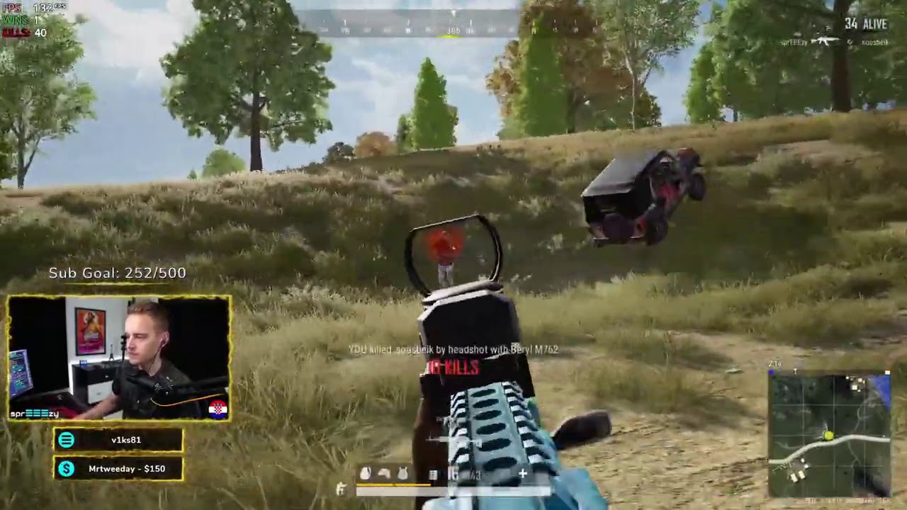 sprEEEzy 22 Kill RAMPAGE in PUBG Solo!